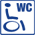 Logo-Behindertentoilette